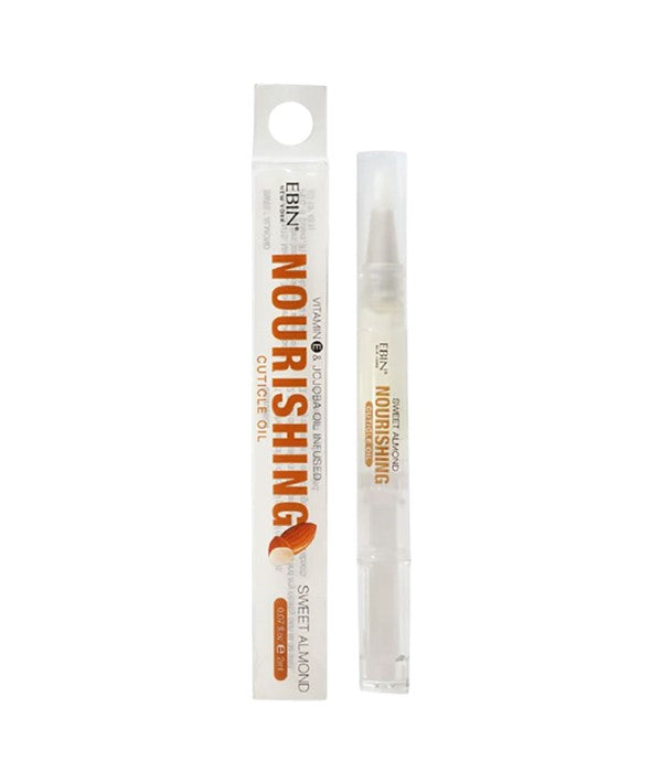 EBIN CUTICLE OIL SWEET ALMOND 2 ml Nails Asetena Pa