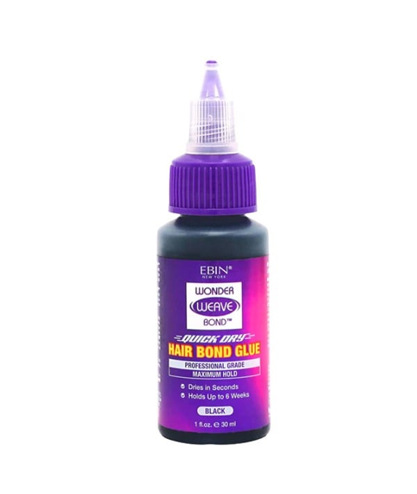 WONDER WEAVE BOND HAIR BOND GLUE BLACK 30 ML Extensions Accessories Asetena Pa