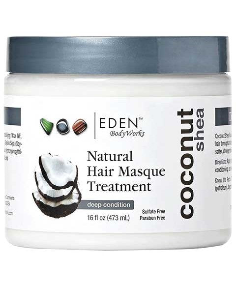 COCONUT SHEA ALL NATURAL HAIR MASQUE TREATMENT 16oz Treatments Asetena Pa
