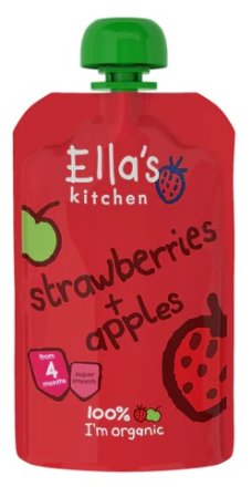 Ella's Kitchen Strawberry & Apple 7x120g