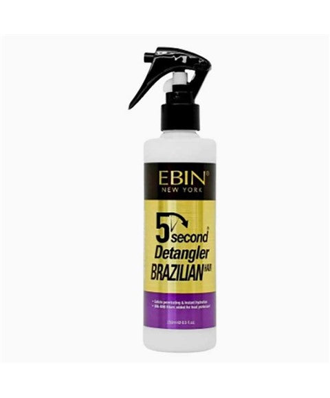 EBIN NEW YORK 5 SECOND DETANGLER FOR BRAZILIAN HAIR 250 ml Sprays, Serums and Oils Asetena Pa