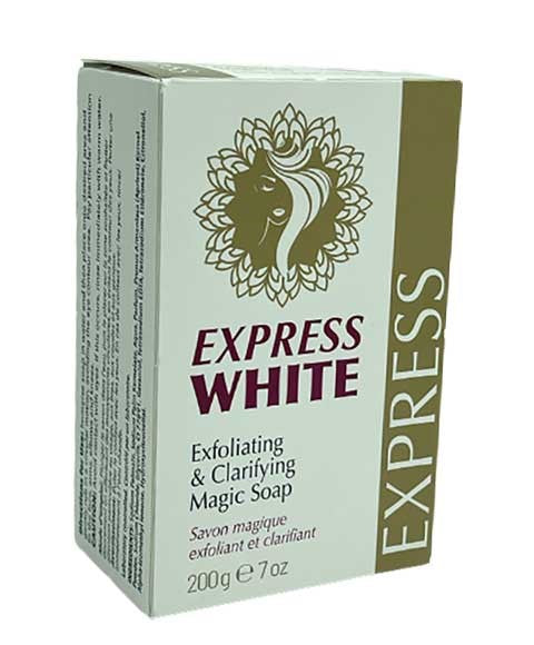 WHITE EXPRESS EXFOLIATING AND CLARIFYING MAGIC SOAP 200 g Body Care Asetena Pa