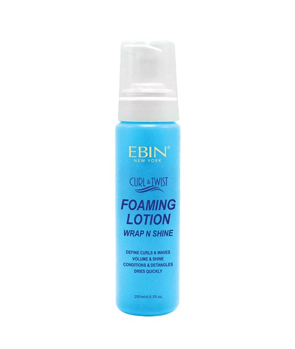 CURL AND TWIST FOAMING LOTION WRAP N SHINE 100ml Hair Styling Asetena Pa