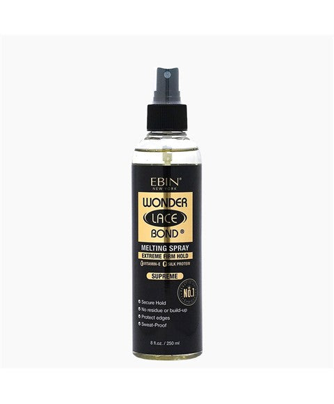WONDER LACE BOND MELTING SPRAY EXTREME FIRM HOLD SUPREME 250 ml Extensions Accessories Asetena Pa