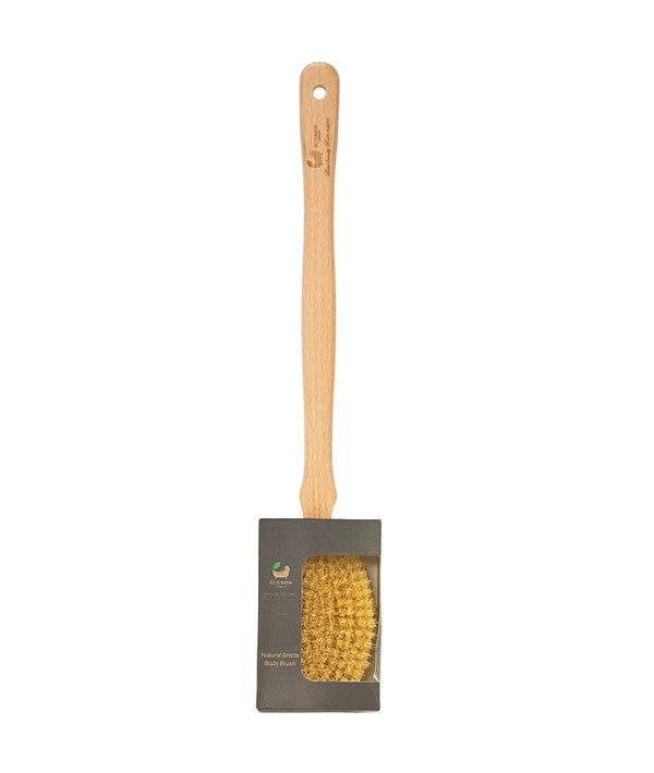 NATURAL BRISTLE BODY BRUSH Skin Wash Asetena Pa