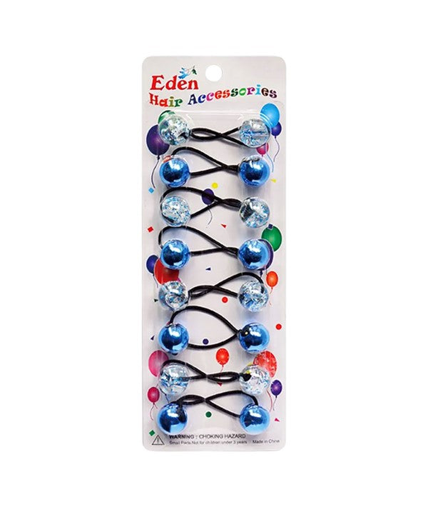 HAIR ACCESSORIES LB20TBU CRYSTAL AND SKY BLUE GLITTER 20 mm Kids Hair Accessories Asetena Pa