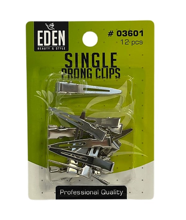 EDEN PROFESSIONAL QUALITY SLIDE IN PRONG CLIPS 03631 10 pcs Salon Accessories Asetena Pa