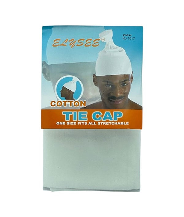 ELYSEE STAR COTTON TIE CAP 1017 Durags and Caps Asetena Pa