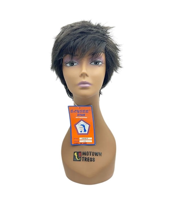 ELYSEE STAR JANET WIG Color 33A Synthetic Hair Wigs Asetena Pa