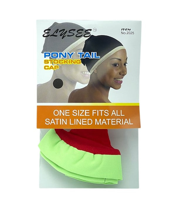 ELYSEE STAR PONY TAIL STOCKING CAP 2025 Durags and Caps Asetena Pa