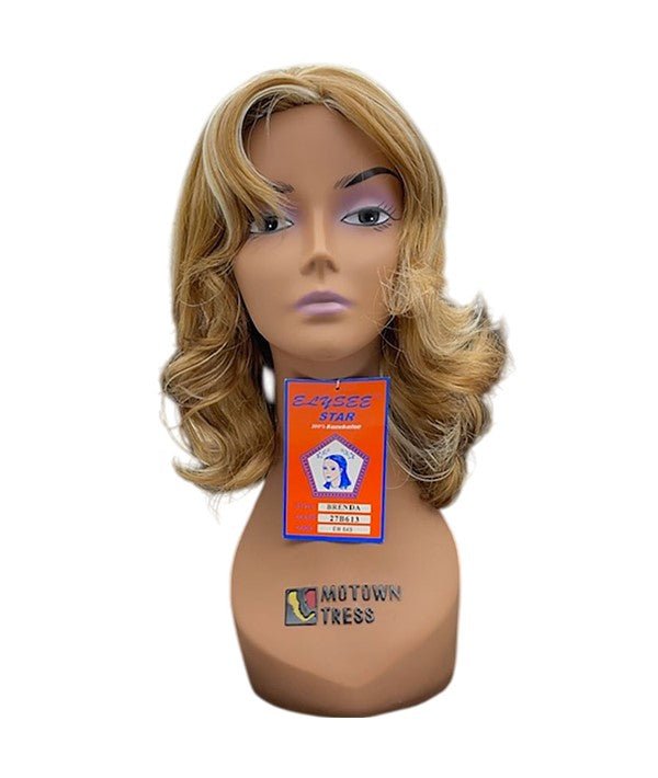 ELYSEE STAR SYNTHETIC BRENDA WIG Color 27B613 Synthetic Hair Wigs Asetena Pa
