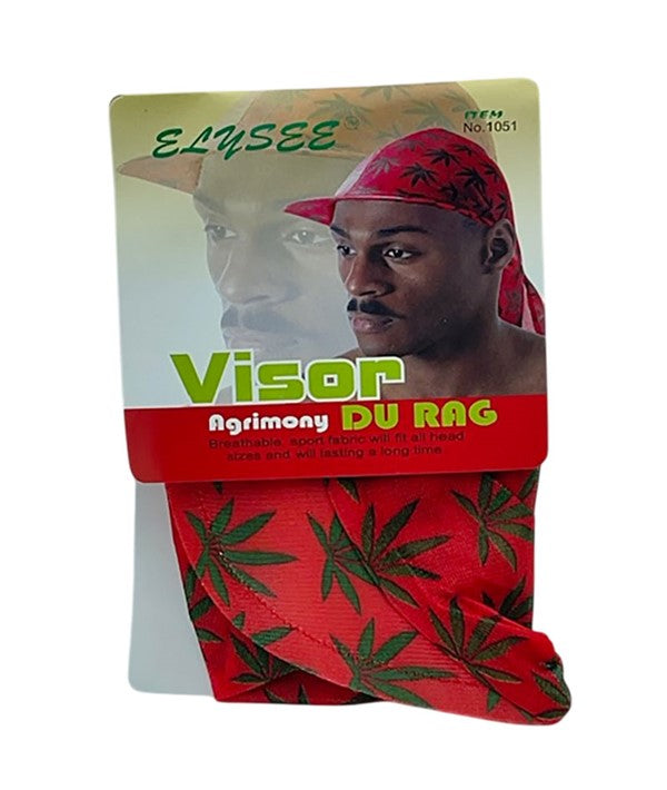 ELYSEE STAR VISOR AGRIMONY DU RAG 1051 Durags and Caps Asetena Pa