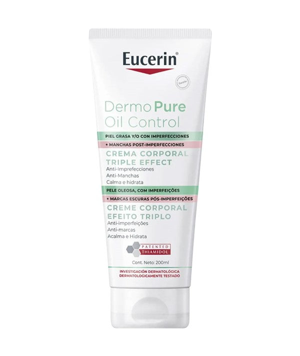 DERMO PURIFYER OIL CONTROL TRIPLE EFFECT BODY CREAM 200 ml Skin Moisturizing Asetena Pa