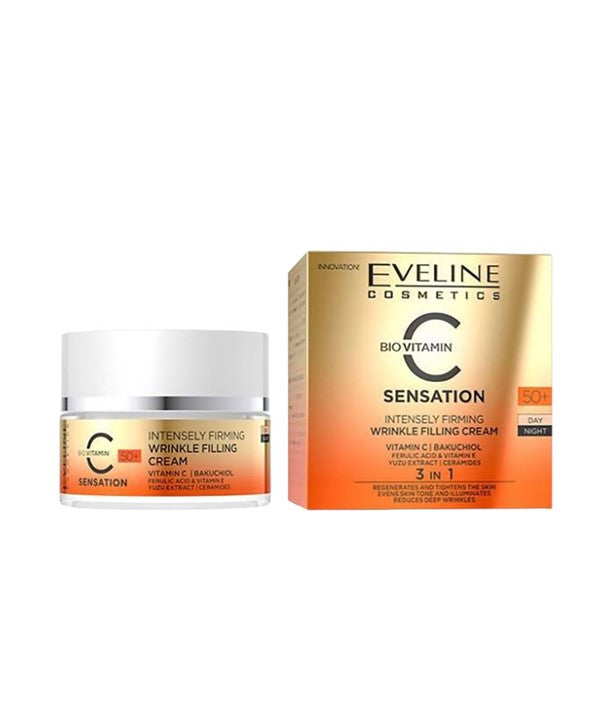 BIO VITAMIN C SENSATION 3 IN 1 WRINKLE FILLING CREAM 50 PLUS 50 ml Skin Treatments Asetena Pa