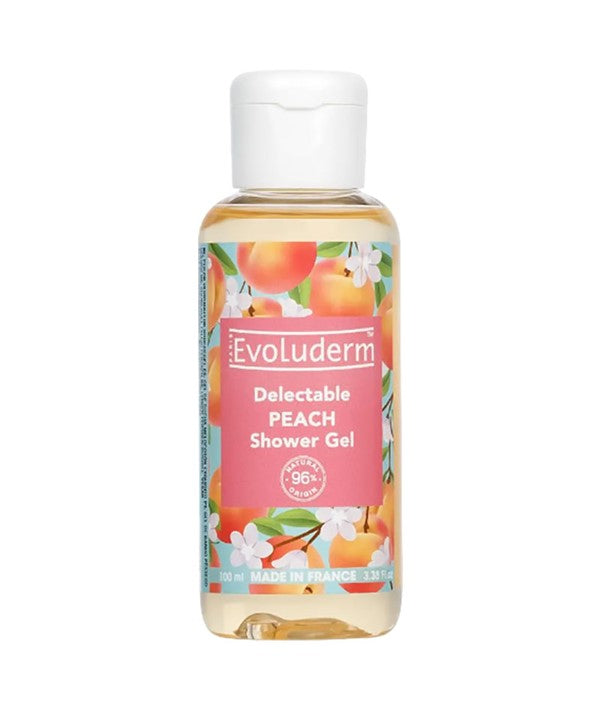 EVOLUDERM PEACH SHOWER GEL 100 ml Body Care Asetena Pa