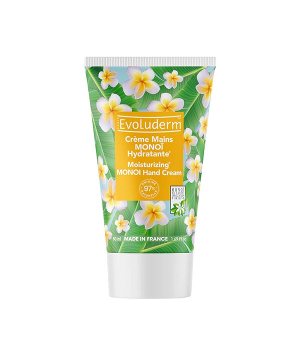 EVOLUDERM MOISTURIZING MONOI HAND CREAM 50 ml Skin Moisturizing Asetena Pa
