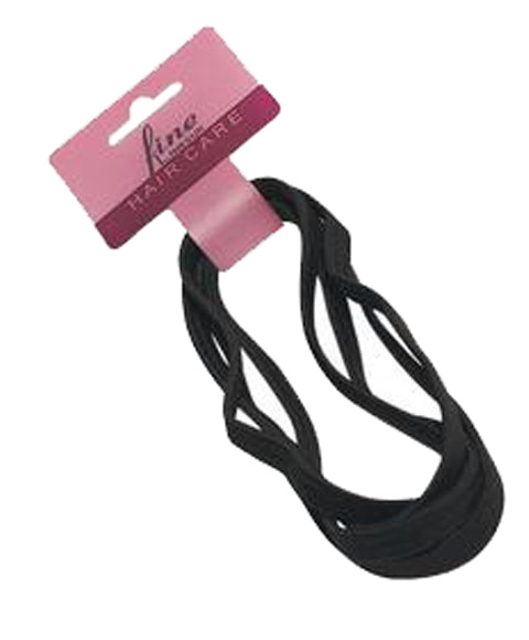 FINE LINESUK HEADBAND AND PONYTAIL 6006 BLACK Kids Hair Accessories Asetena Pa