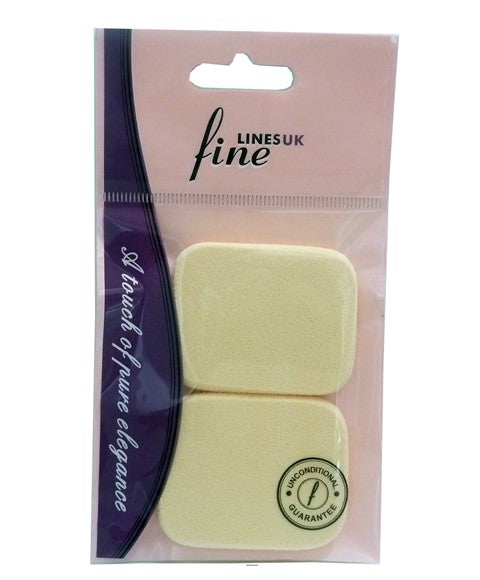 FINE LINESUK LATEX FREE RECTANGLE SPONGE 2 INNER S14 Makeup Accessories Asetena Pa