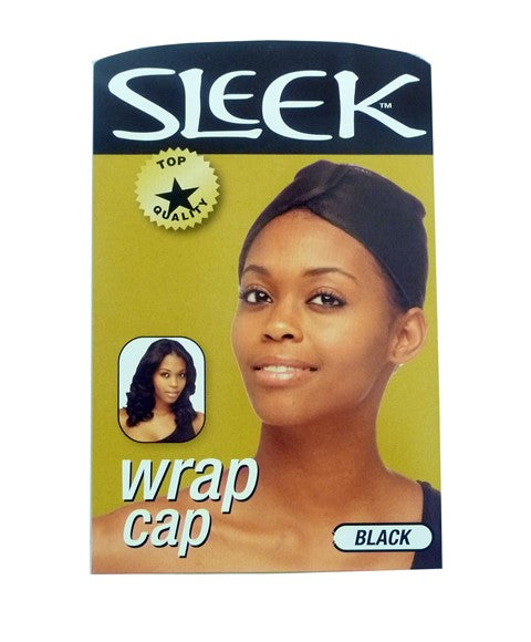SLEEK WRAP CAP Color Black Durags and Caps Asetena Pa