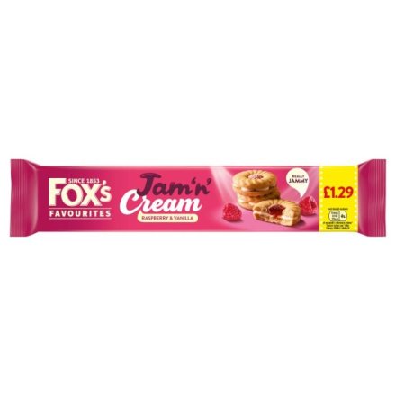 Fox's Jam & Creams 12x150g