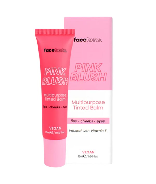 FACE FACTS MULTIPURPOSE TINTED BALM PINK BLUSH 15 ml Lips Asetena Pa