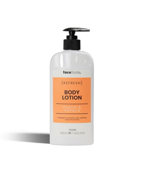 REFRESH PEACH AND PAPAYA BODY LOTION 400 ml Skin Moisturizing Asetena Pa