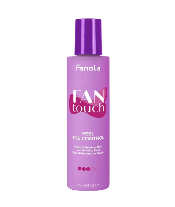 FAN TOUCH FEEL THE CONTROL CURL DEFINING FLUID 200 ml Hair Styling Asetena Pa