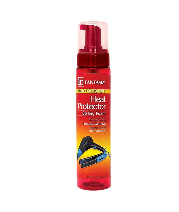 IC FANTASIA HAIR POLISHER HEAT PROTECTOR STYLING FOAM 251ml Hair Styling Asetena Pa