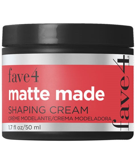 FAVE4 MATTE MADE SHAPING CREAM 50 ml Hair Styling Asetena Pa
