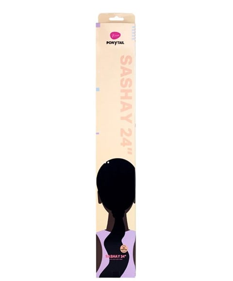 THE FEME COLLECTION SYN PONYTAIL SASHAY 24 Color 1 PonyTail Asetena Pa