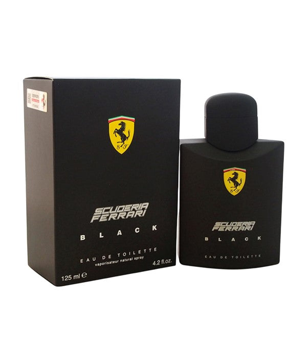 SCUDERIA FERRARI BLACK EAU DE TOILETTE 125 ml Perfumes for Him Asetena Pa