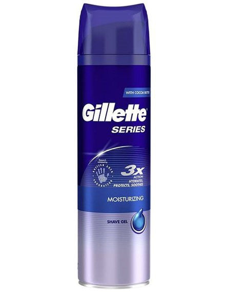 GILLETTE SERIES MOISTURISING GEL WITH COCOA BUTTER 200 ml Shaving Asetena Pa