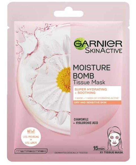 SKIN ACTIVE MOISTURE BOMB SOOTHING TISSUE MASK 32 g Skin Wash Asetena Pa
