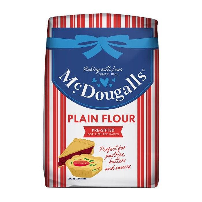 Mcdougalls Plain Flour 10x1.1kg