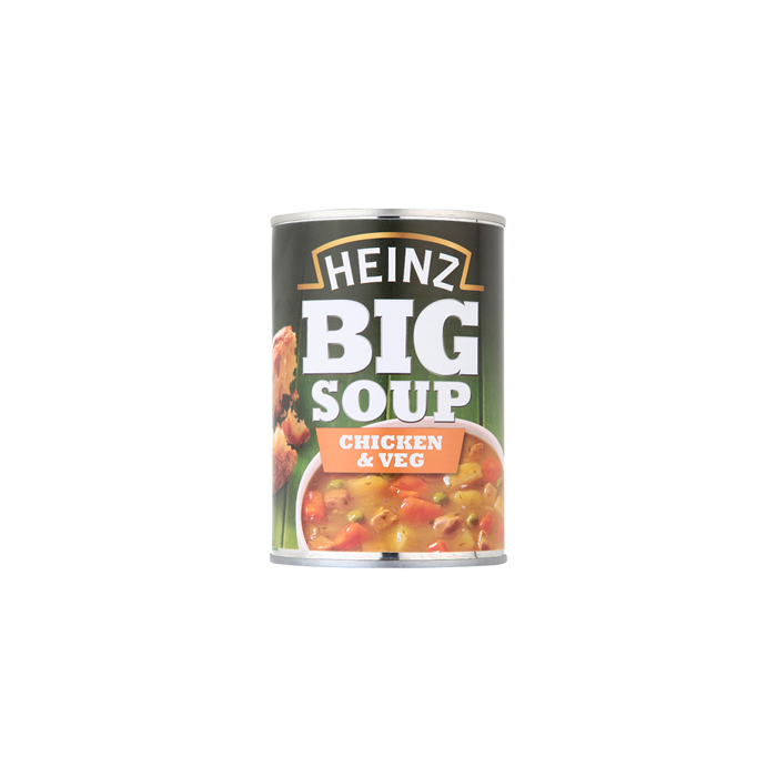 Heinz Big Soup Vegetable 12x400g