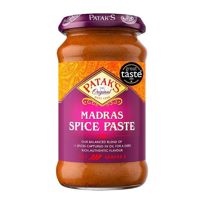 Pataks Madras Curry Std 6x283g
