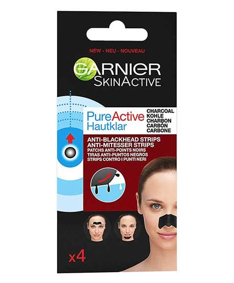 SKIN ACTIVE PURE ACTIVE ANTI BLACKHEAD STRIPS 4 Strips Skin Wash Asetena Pa