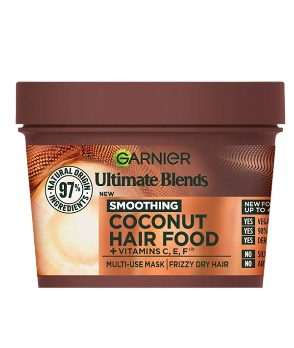 ULTIMATE BLENDS SMOOTHING MULTI USE MASK COCONUT HAIR FOOD 390 ml Treatments Asetena Pa