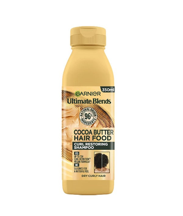 ULTIMATE BLENDS COCOA BUTTER HAIR FOOD CURL RESTORING SHAMPOO 350 ml Shampoo Asetena Pa