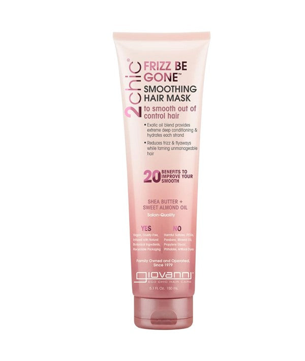 2 CHIC FRIZZ BE GONE SMOOTHING HAIR MASK 150 ml Treatments Asetena Pa