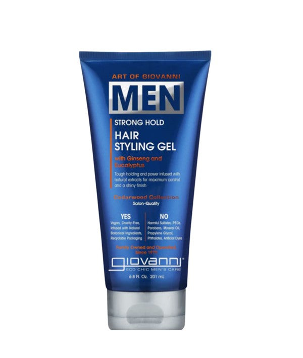 MEN STRONG HOLD HAIR STYLING GEL 201 ml Hair Styling Asetena Pa