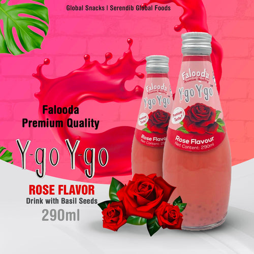 Y Go Y Go Falooda Rose 6x290ml