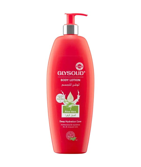 GLYSOLID ALOE VERA DEEP HYDRATION CARE BODY LOTION 500 ml Skin Moisturizing Asetena Pa