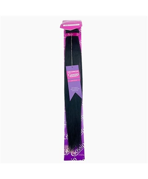 EURO STYLE EURO INDIAN 6 CLIPS WEAVE 18 Color 1B Tape In and Clip On Hair Extensions Asetena Pa