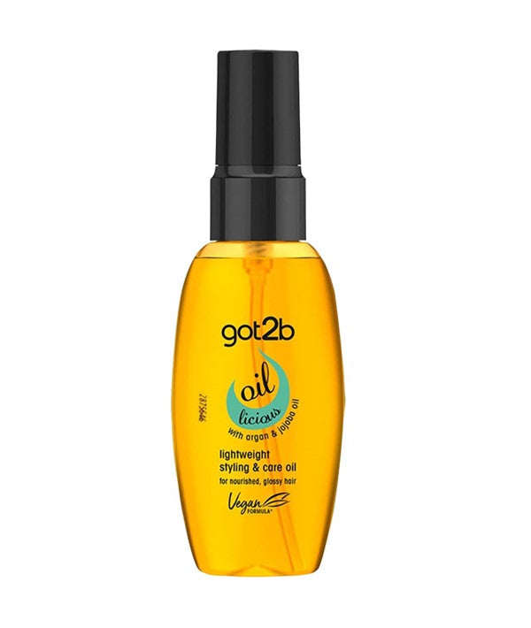 GOT2B OIL LICIOUS LIGHTWEIGHT STYLING OIL WITH ARGAN AND JOJOBA OIL 50 ml Sprays, Serums and Oils Asetena Pa