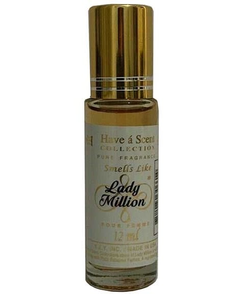 PURE FRAGRANCE SMELL LIKE LADY MILLION POUR FEMME 12 ml Perfumes for Value Asetena Pa
