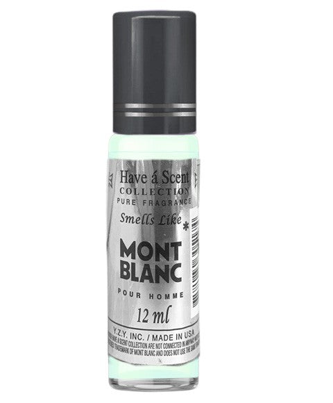 PURE FRAGRANCE SMELL LIKE MONT BLANC POUR HOMME 12 ml Perfumes for Value Asetena Pa
