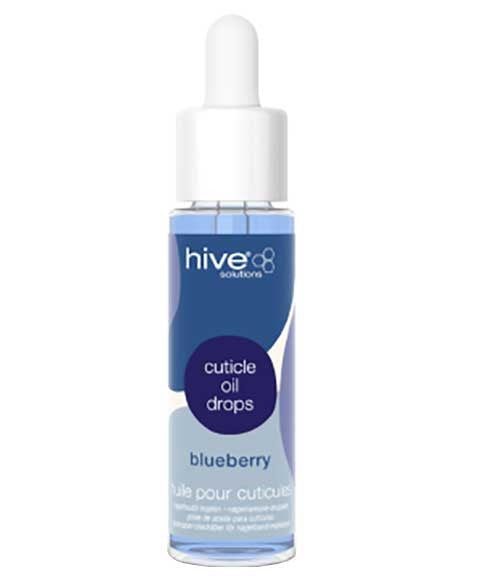 SOLUTIONS CUTICLE OIL DROPS BLUEBERRY 30 ML Nails Asetena Pa