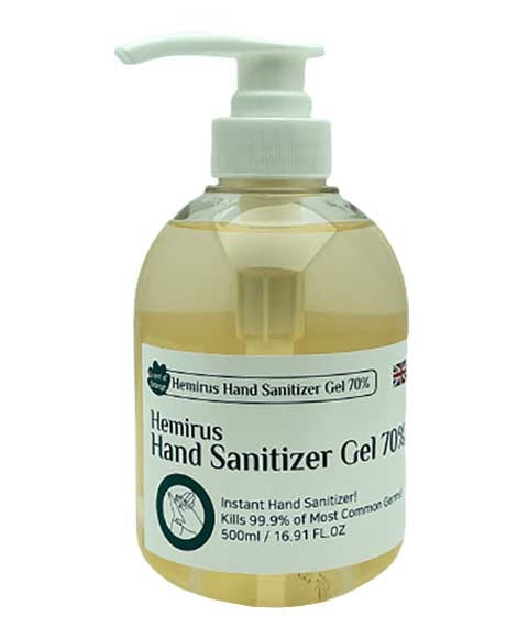 HAND SANITIZER GEL 500 ml Skin Wash Asetena Pa