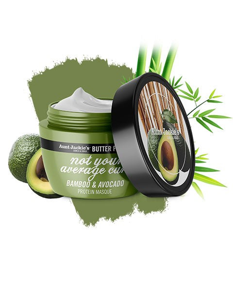 AUNT JACKIES BUTTER FUSIONS NOT YOUR AVERAGE CURL PROTEIN MASQUE 227 g Treatments Asetena Pa